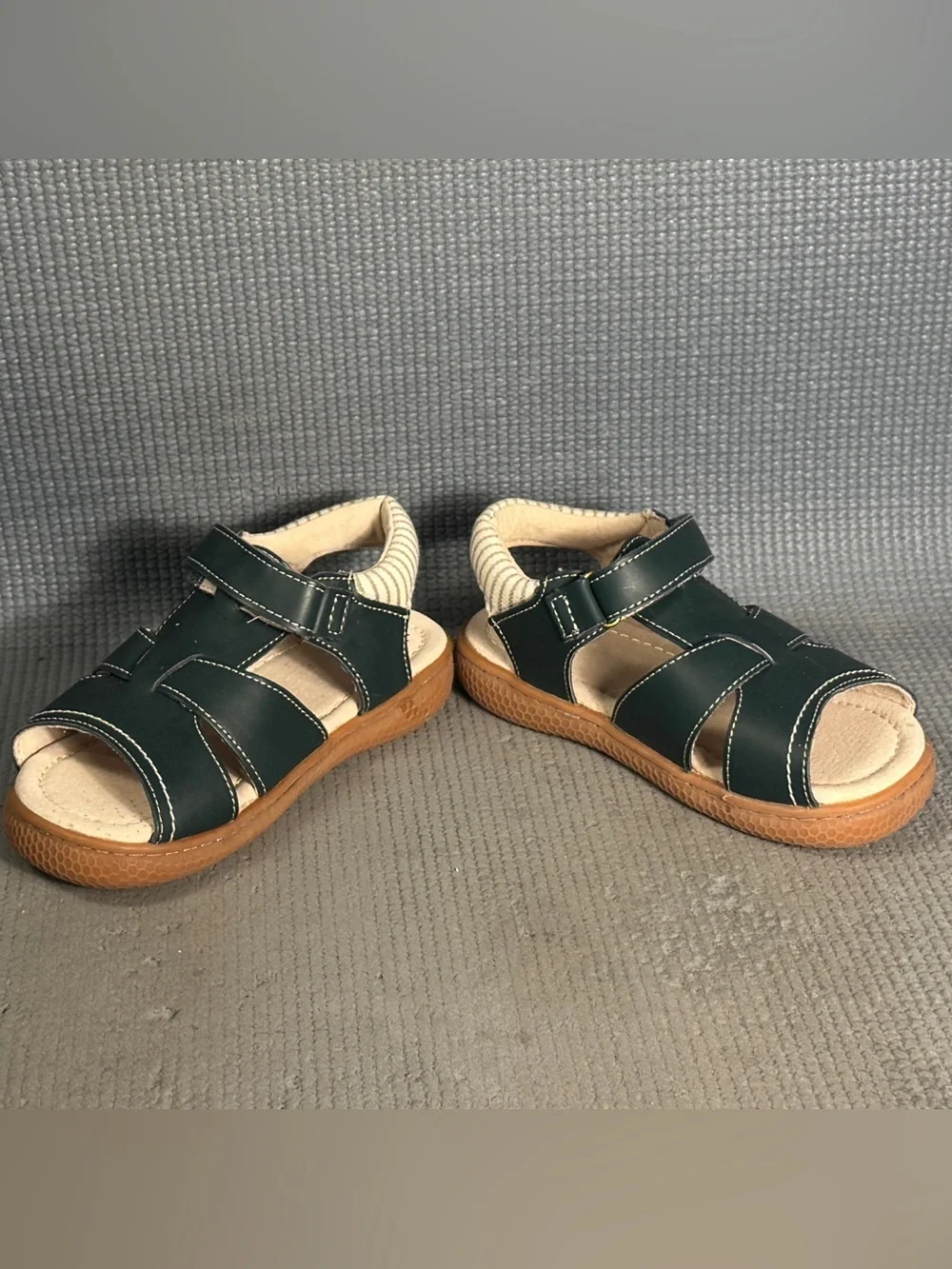 LIVIE & LUCA Sailor Navy Blue Sandals Kid’s Size 12C
